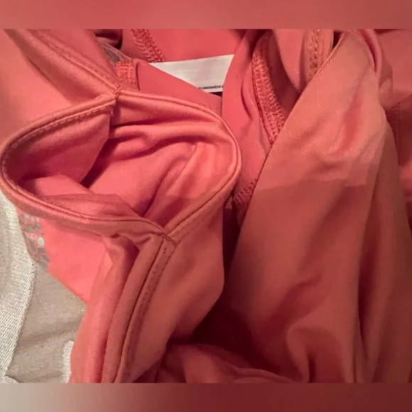 FP Movement High-Rise Ankle Breathe Deeper Leggings Size S Crush Blush/Peach NWT - Picture 7 of 11